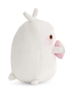 Nici 48223 Molang Mit Regenbogenherz 12cm Stretch-Plüsch Kuscheltier Kawaii -Nici || Wild Republic || Depesche Verkäufe 48223 03 ZA Frei