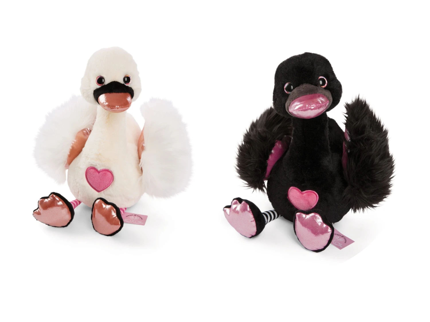 Nici 48268 + 48269 SET Zwei Schwäne 35cm Plüsch Kuscheltier Love Classics GREEN 3 Nici 48268 + 48269 SET Zwei Schwäne 35cm Plüsch Kuscheltier Love Classics GREEN