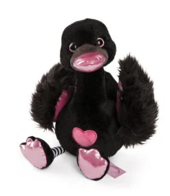 Nici 48273 Schwan Schwarz Ca 70cm Plüsch Kuscheltier Love Classics GREEN