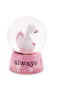 Nici 48282 Schüttelkugel Schneekugel Schwan Weiß 6,5cm Love Classics -Nici || Wild Republic || Depesche Verkäufe 48282 02 ZA Frei me 1