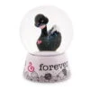 Nici 48283 Schüttelkugel Schneekugel Schwan Schwarz 6,5cm Love Classics