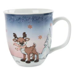 Nici 48366 Tasse Rentier Meise Hase Pinguin Porzellan Ca 410ml Winter Friends -Nici || Wild Republic || Depesche Verkäufe 48366 01 HA Frei 2048x1952