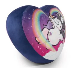 Nici 48638 Herz-Kissen Einhörner Star Bringer & Moon Keeper 40x28 Magical Dreams -Nici || Wild Republic || Depesche Verkäufe 48638 03 ZA weiss 2048x1884