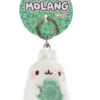 Nici 48870 Schlüsselanhänger Molang Mit Kleeblatt Glücksklee 8cm Plüsch Kawaii