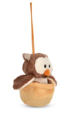 Nici 48932 Wendekuscheltier Eule Oscar Im Nest Gelb 12cm Mit Loop Wendeplüsch -Nici || Wild Republic || Depesche Verkäufe 48932 06 ZA Weiss 1296x2048