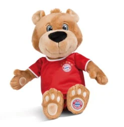 Nici 49074 FC BAYERN MÜNCHEN Bär Berni 35cm Mit Trikot Plüsch Schlenker FCB -Nici || Wild Republic || Depesche Verkäufe 49074 06 ZA weiss 578x594