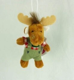 Schaffer 3284 Mini Anhänger Elch „Toni“ & "Vroni" In Lederhose Dirndl Tracht 36x