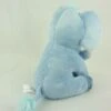 Blauer Elefant Mit Comic-Augen Plüsch Kuscheltier Ca 20cm