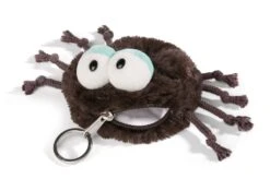 Nici 41709 Münztäschchen Geldtäschchen Spinne Octilla Plüsch Ø 8cm