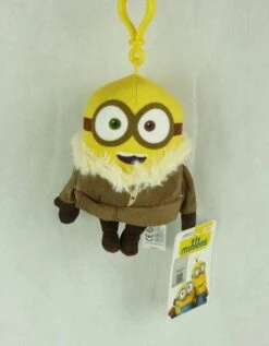 Minions Bag Clip Schlüssenanhänger Anhänger Ice Village BOB Ca 15cm Plüsch