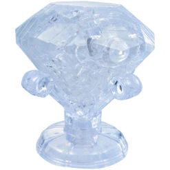 HCM Kinzel Crystal Puzzle 3D - Diamant 43 Teile Ca. 10cm 59145