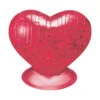 HCM Kinzel Crystal Puzzle 3D - Rotes Herz 46 Teile Ca. 10cm 59161