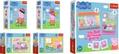 Trefl Peppa Pig Set Mit 3 Puzzle Und 1 Memospiel Eurer Helden