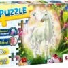 Puzzle Einhorn Magic Forest Mit Diamantsticker Und Glitter Effekt 200 Teile Ab 8+ -Nici || Wild Republic || Depesche Verkäufe 60464006 2 2 4059779030257 H