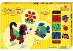 HAMA Bügelperlen My First Hama Maxi Beads 900 Perlen Inkl. 2 Platten 8712