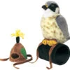 Wild Republic 79885 Falke Mit Mütze Und Naturgetreuem Ton Plüsch Ca. 18 Cm -Nici || Wild Republic || Depesche Verkäufe 79885 Bird Falcon w Hunting Hood