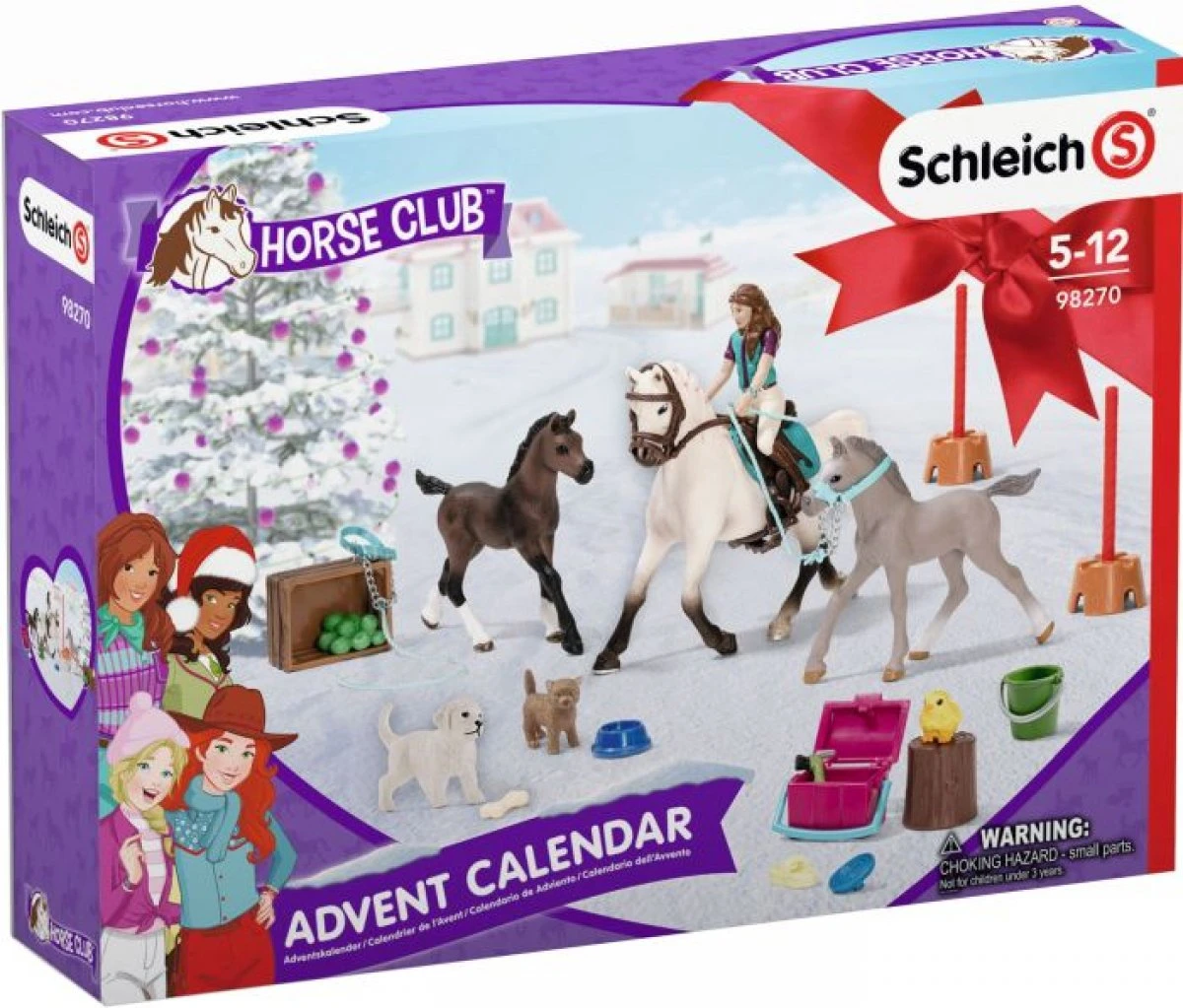Adventskalender Schleich Horse Club Mit 3 Pferden, Reiterin, Tieren Und Mehr 3 Adventskalender Schleich Horse Club Mit 3 Pferden, Reiterin, Tieren Und Mehr