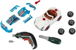 Theo Klein Bosch Mini Tuning Car Mit Akkuschrauber Ixolino 8630 -Nici || Wild Republic || Depesche Verkäufe 8630 OV2 FS Kopie