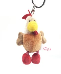 Nici 89143 Schlüsselanhänger Rooster Hahn Gockel Ca 10cm Plüsch Kuscheltier -Nici || Wild Republic || Depesche Verkäufe 89143 2