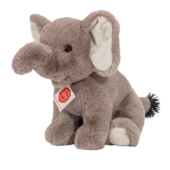 Teddy Hermann 90743 Elefant Sitzend Ca. 25cm Plüsch Kuscheltier