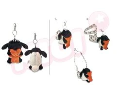 Nici 90750 Schlüsselanhänger Timmy Das Schäfchen Flaschenhalter 12cm Taiwan Ltd -Nici || Wild Republic || Depesche Verkäufe 90750 1tw