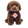 Teddy Hermann 91958 Labrador Sitzend Dunkelbraun Ca. 26cm Plüsch Kuscheltier