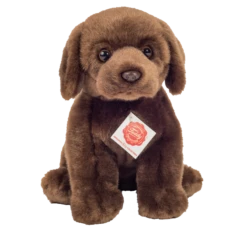 Teddy Hermann 91958 Labrador Sitzend Dunkelbraun Ca. 26cm Plüsch Kuscheltier