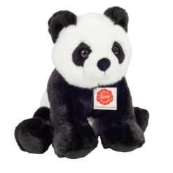 Teddy Hermann 92428 Panda Bär Sitzend Ca. 25cm Plüsch Kuscheltier