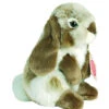 Teddy Hermann 93760 Hase Sitzend Hockend Ca. 19cm Dunkelbraun Plüsch -Nici || Wild Republic || Depesche Verkäufe 93760 freigestellt Hase braun 300