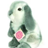 Teddy Hermann 93760 Hase Sitzend Hockend Ca. 19cm Grau Plüsch -Nici || Wild Republic || Depesche Verkäufe 93760 freigestellt Hase grau 300