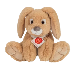 Teddy Hermann 93817 Schlenker-Hase Honig Ca. 18cm Plüsch Kuscheltier Herzekind