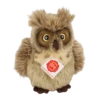 Teddy Hermann 94163 Eule Graubraun Plüsch Kuscheltier Ca 17 Cm