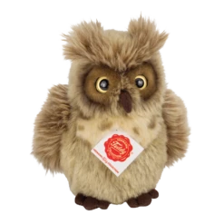 Teddy Hermann 94163 Eule Graubraun Plüsch Kuscheltier Ca 17 Cm