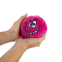 Trendhaus 953230 LITTLE MONSTER Wuschel Monsterball 11,5cm Knautschball - Gelb -Nici || Wild Republic || Depesche Verkäufe 953230 e LITTLE MONSTER Wuschel Monster Ball