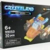 Johntoy N-Brix Crystaland Mini Series Bausteine - 99053 Düsenflieger (30 Teile) -Nici || Wild Republic || Depesche Verkäufe 99053