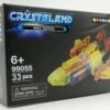 Johntoy N-Brix Crystaland Mini Series Bausteine - 99055 Flugzeug Jet (33 Teile) -Nici || Wild Republic || Depesche Verkäufe 99055