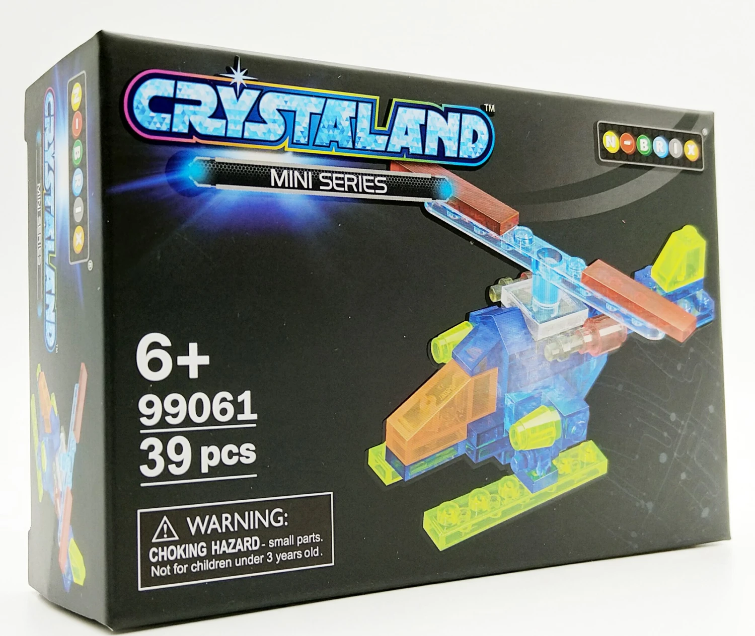 Johntoy N-Brix Crystaland Mini Series Bausteine - 99061 Hubschrauber (39 Teile) 3 Johntoy N-Brix Crystaland Mini Series Bausteine - 99061 Hubschrauber (39 Teile)