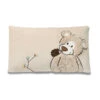 Nici 39093 Kissen Classic Bear Bär Creme Mit Igel 43x25cm Plüsch -Nici || Wild Republic || Depesche Verkäufe A39093pt