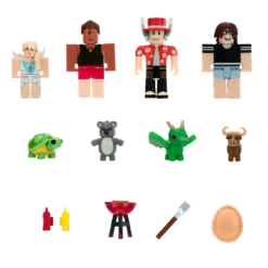 JAZWARES Roblox Mix & Match 4 Figuren Mit Viel Zubehör - Adopt Me: Backyard BBQ ROG0190 -Nici || Wild Republic || Depesche Verkäufe Adopt me Backyard BBQ ROG0190 NS Composite OP kk