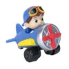 JAZWARES CoComelon Mini Fahrzeuge Zum Sammeln Ca. 9cm - Blaues Flugzeug -Nici || Wild Republic || Depesche Verkäufe CoComelon Plane CMW0051 3Qrt Right OP