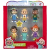 JAZWARES CoComelon Figurenset Freunde & Familie Mit 6 Figuren Ca. 7cm CMW0170