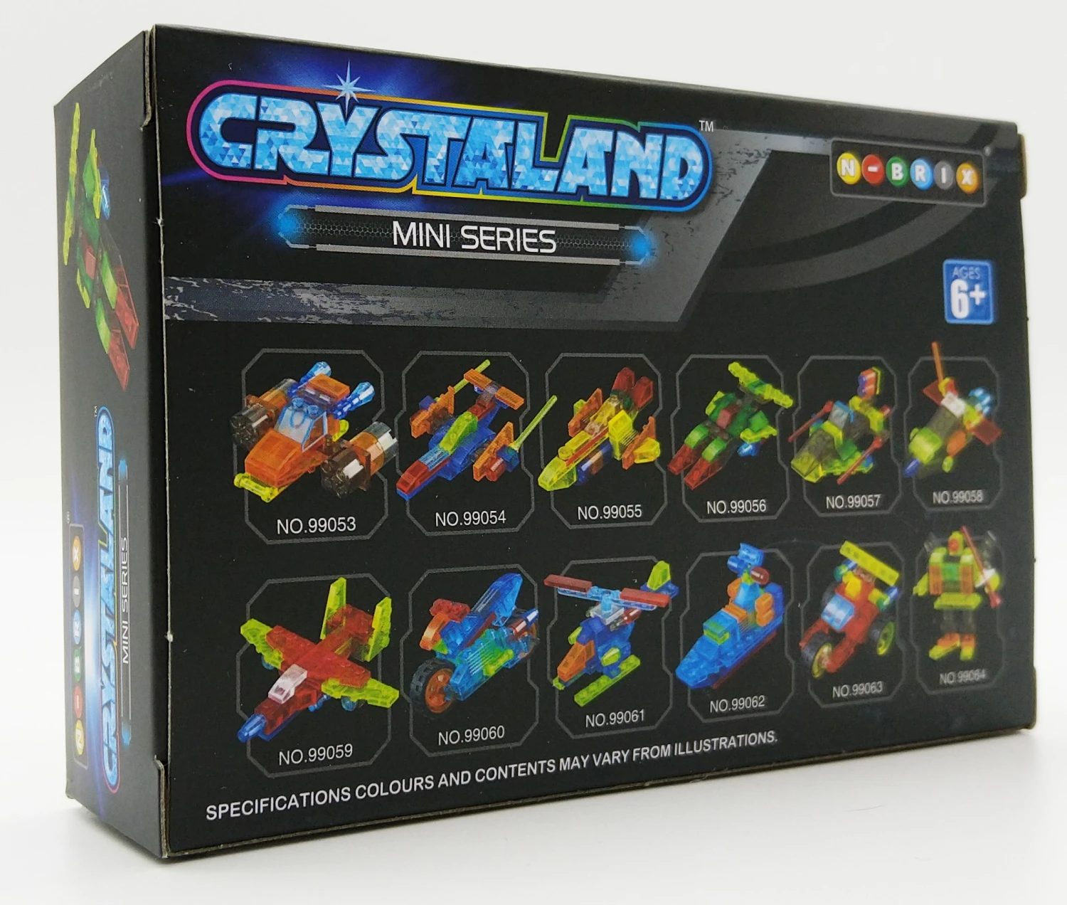 Johntoy N-Brix Crystaland Mini Series Bausteine - 99061 Hubschrauber (39 Teile) 4 Johntoy N-Brix Crystaland Mini Series Bausteine - 99061 Hubschrauber (39 Teile) – Bild 2