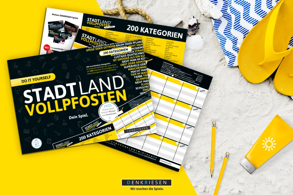 Stadt Land Vollpfosten Do It Yourself DinA4 Format Mit 200 Kategorien Reisespiel 8 Stadt Land Vollpfosten Do It Yourself DinA4 Format Mit 200 Kategorien Reisespiel – Bild 6
