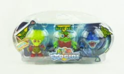 GIOCHI PREZIOSI Exogini 3er Set Sammelfiguren - Doc McFlies & Nerdy Ned & Flower Ferox