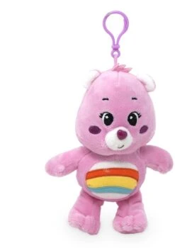 Glücksbärchis Unlock The Magic Anhänger Ca 14cm Plüsch Hurrabärchi Rosa