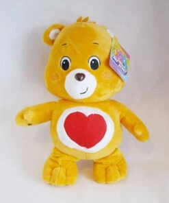 Glücksbärchis Unlock The Magic Ca 28cm Plüsch Schmusebärchi Orange