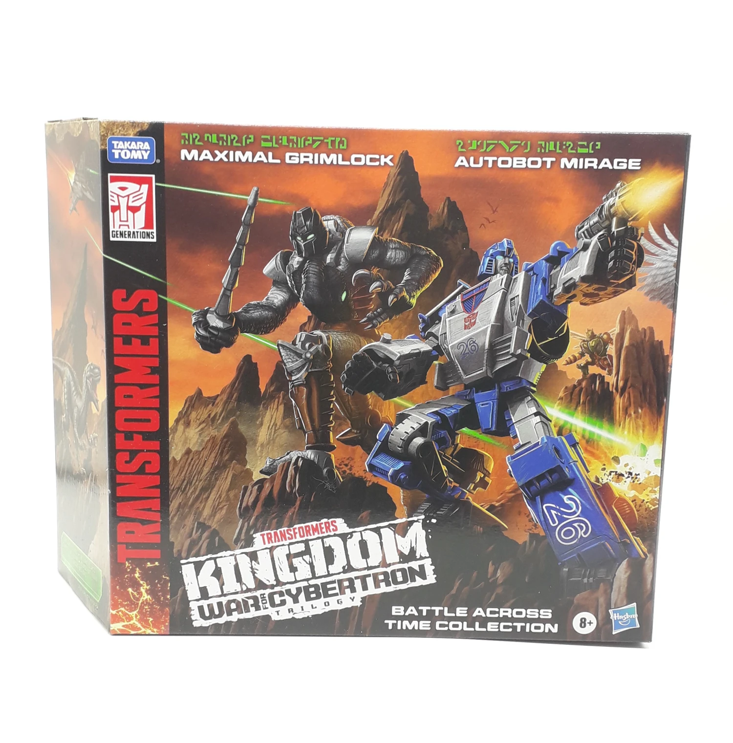 Hasbro F1209 Transformers Kingdom Battle Across Time Collection Grimlock Mirage 3 Hasbro F1209 Transformers Kingdom Battle Across Time Collection Grimlock Mirage