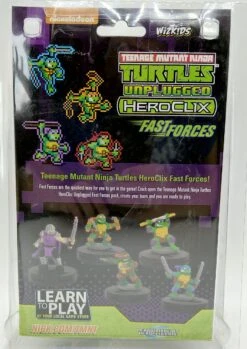 Wizkids Teenage Mutant Ninja Turtles HeroClix - Fast Forces - Mit 5 Figuren -Nici || Wild Republic || Depesche Verkäufe IMG 20200711 135100