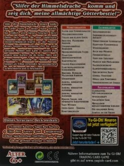 Konami Yu-Gi-Oh Egyptian God Deck Deutsch 1. Auflage Slifer The Sky Dragon Trading Card -Nici || Wild Republic || Depesche Verkäufe IMG 20210815 182819