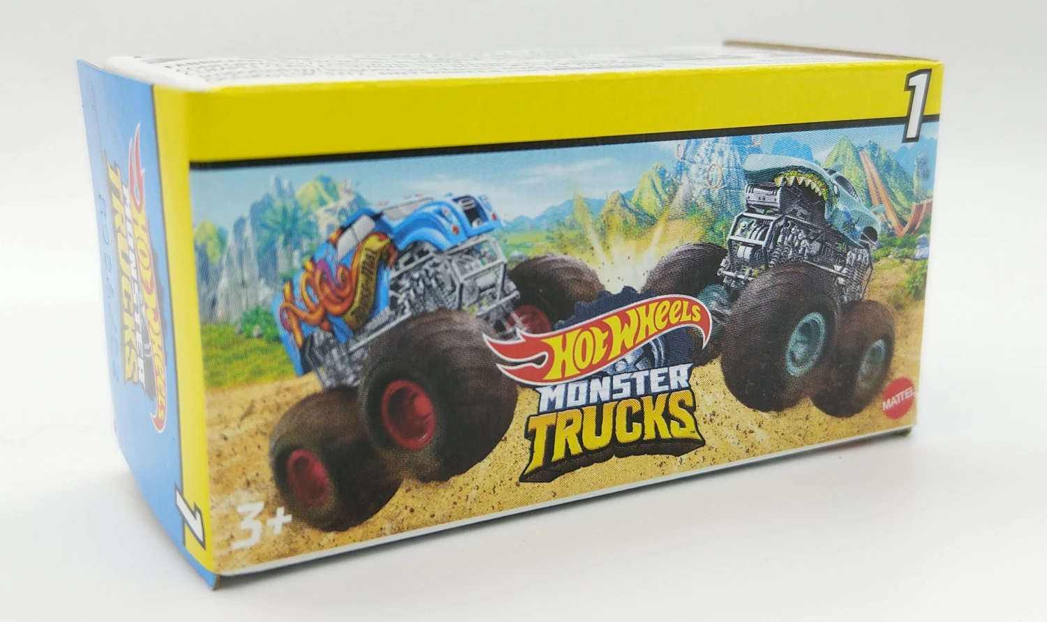 MATTEL Hot Wheels Monster Trucks Sammelfahrzeuge Blindpack - Sammel 1 Von 8 Fahrzeugen 3 MATTEL Hot Wheels Monster Trucks Sammelfahrzeuge Blindpack - Sammel 1 Von 8 Fahrzeugen